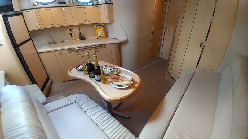 SeaRay Yacht interior