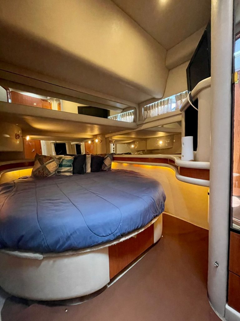 main cabin master bed