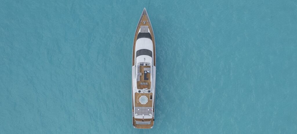 Luxury Mega Yacht at Cancun Playa Mujeres