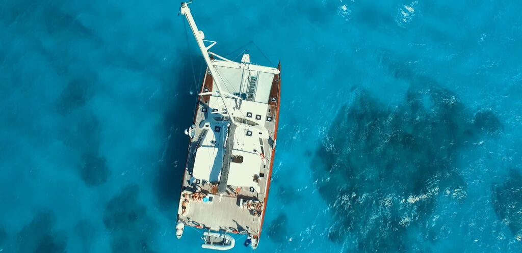 Catamaran for 80 people