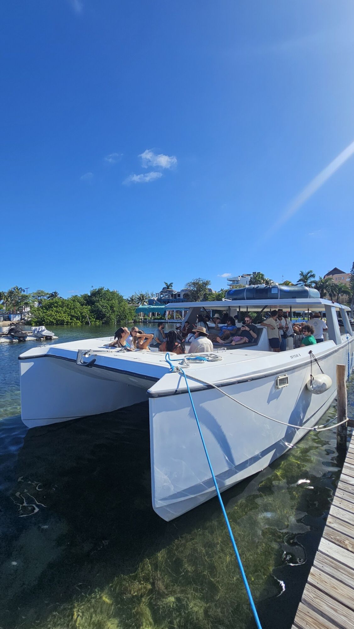 Catamaran for 40 people